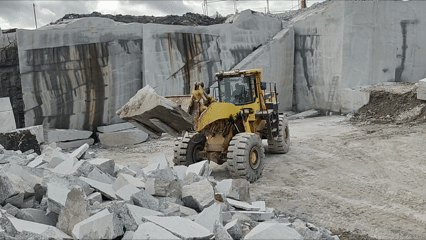 Evjen Granitt brostein, behandlet overflate